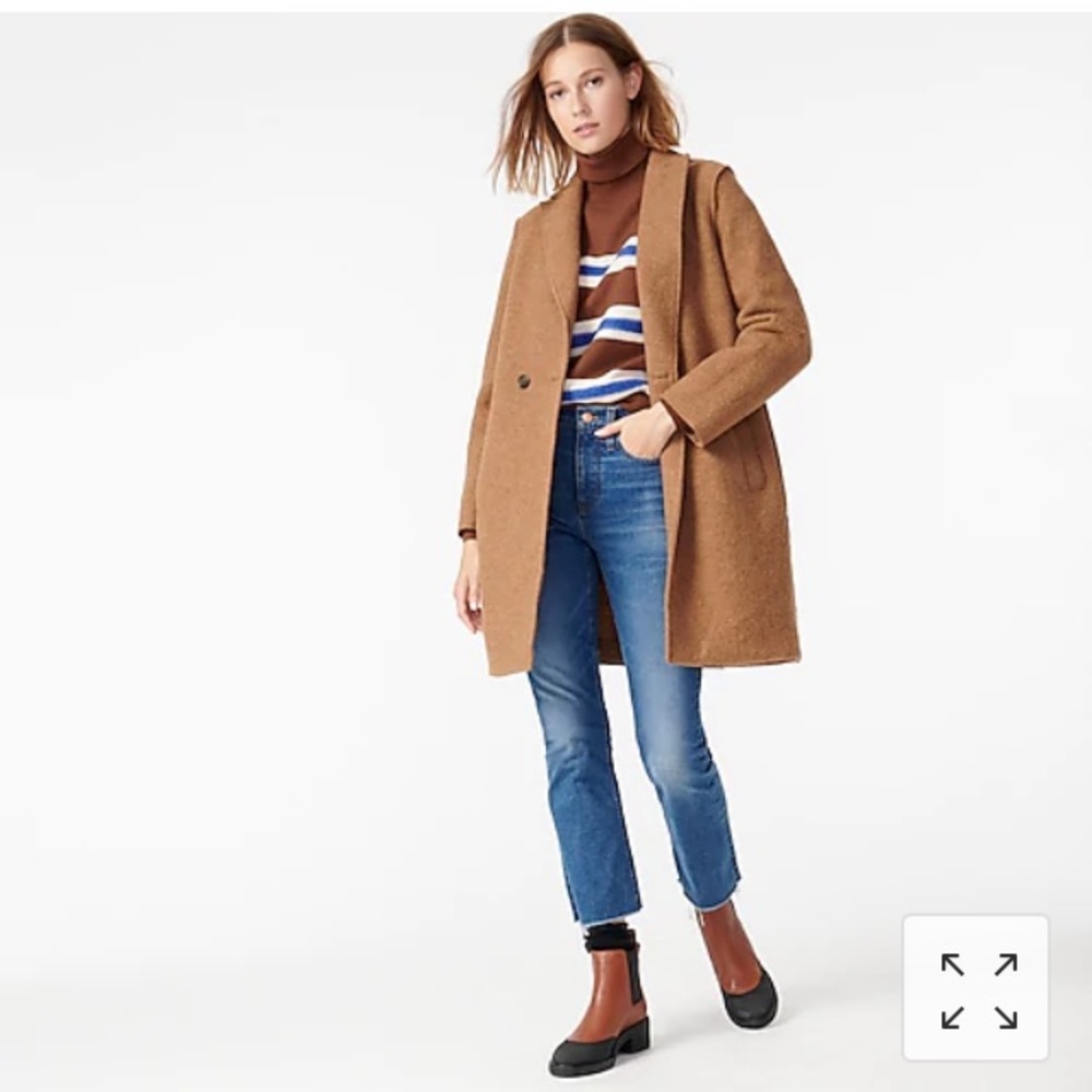 J.Crew NWOT Women’s Daphne Topcoat